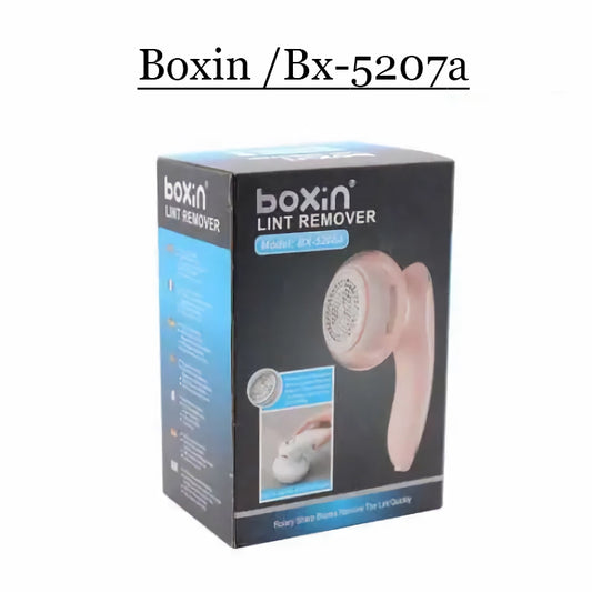 BOXIN 5207B USB-C - آلة لاسلكية لتنظيف الملابس من كرات الزغب